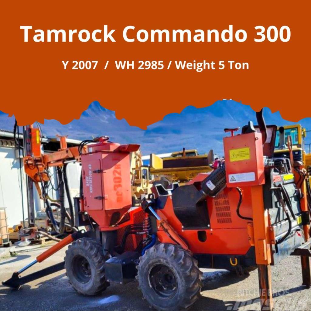 Tamrock COMMANDO 300 Borerigger