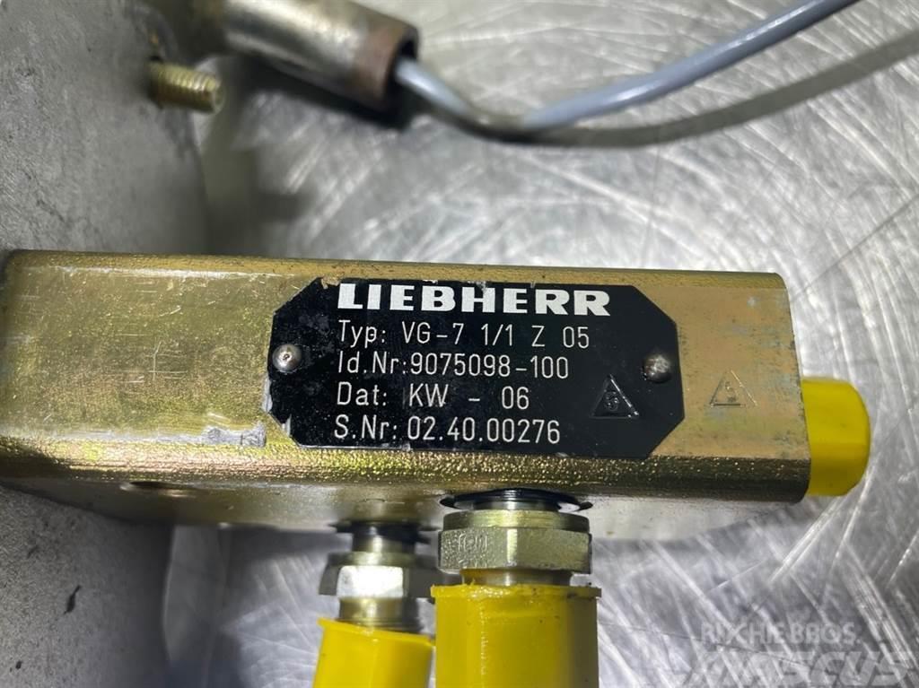 Liebherr A924B-9075098/9198863-Servo valve/Servoventil Hydraulikk