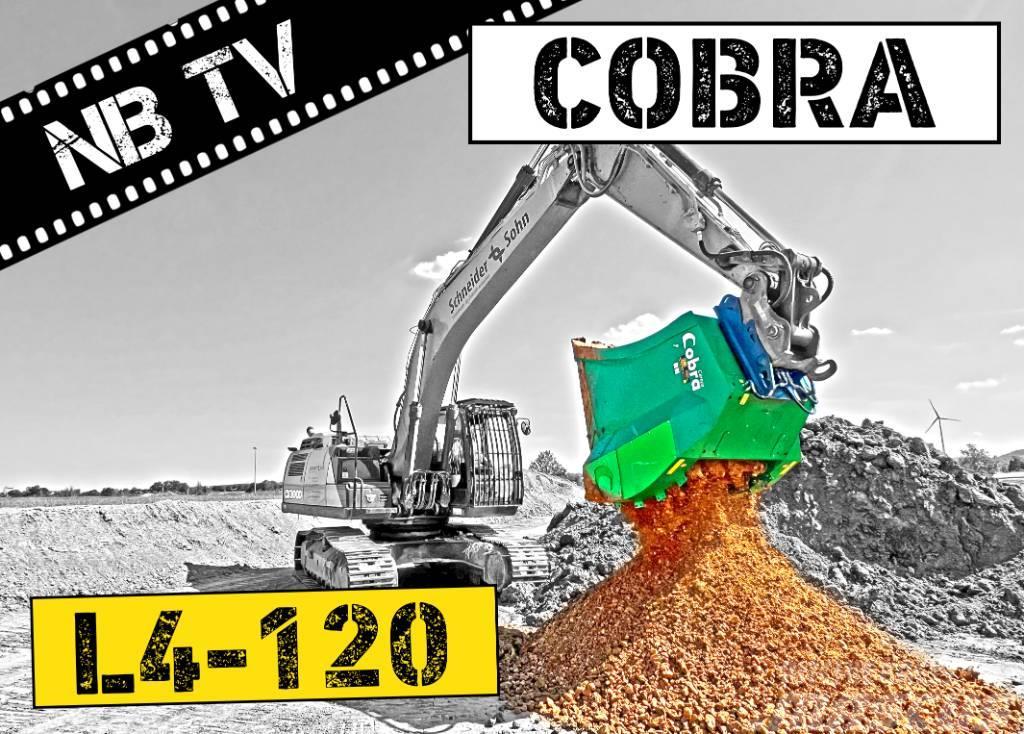 Cobra Siebschaufel L4-120 | Schaufelseparator Bagger Sorteringsskuffer