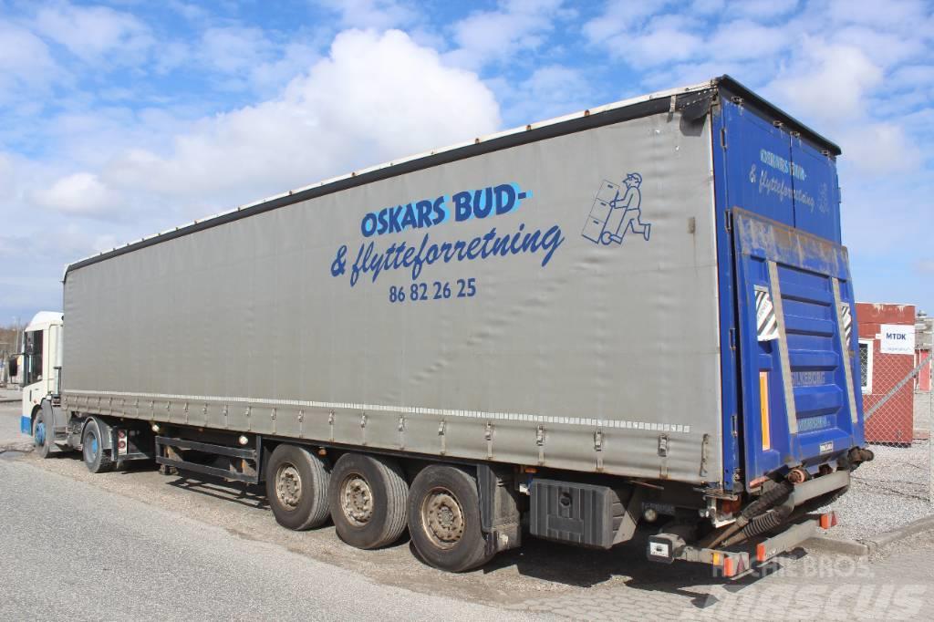 Schmitz Cargobull 3 akslet gardin trailer med lift - skyde/hævetag Gardintrailer