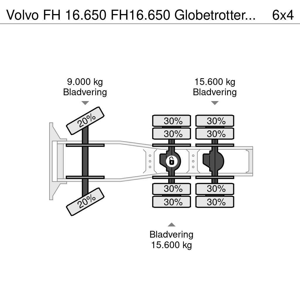 Volvo FH 16.650 FH16.650 Globetrotter EU6 VEB 200Ton Trekkvogner