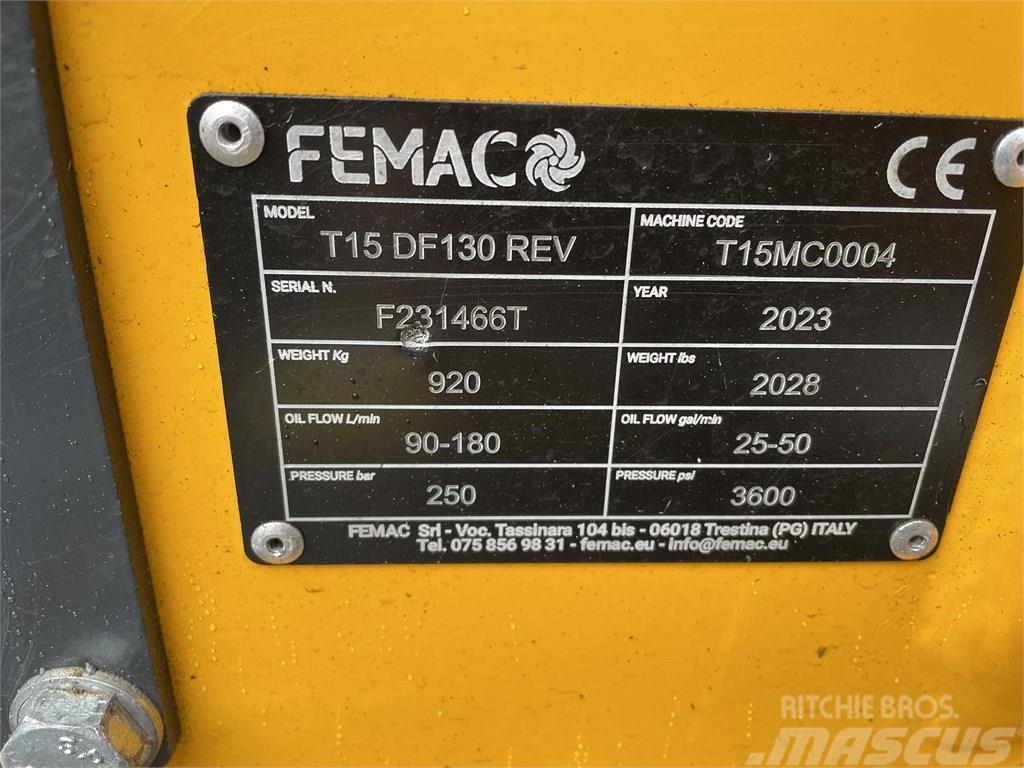 Femac T15 DF 130 REV Krattknusere