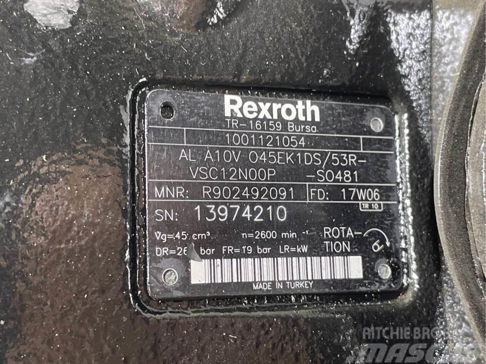 JLG 3006-Rexroth AL A10VO45EK1DS/53R-Load sensing pump Hydraulikk