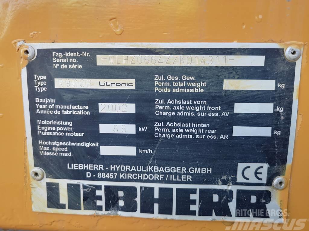 Liebherr R 900 B Litronic Beltegraver