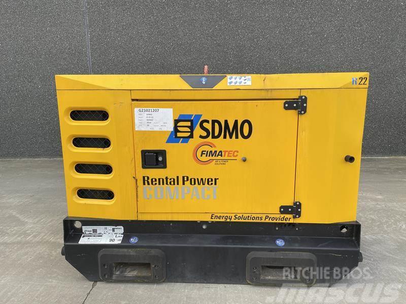 Sdmo R 22 C3 Diesel Generatorer