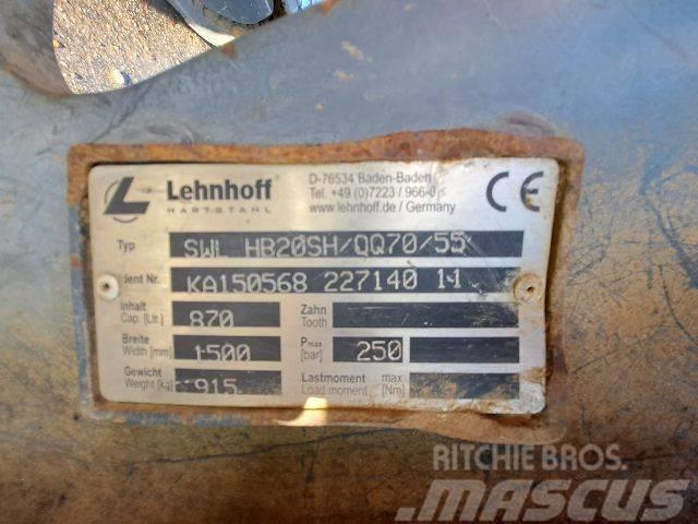 Lehnhoff Uni-Schwenktieflöffel f. OQ70/55 Traktorgravere