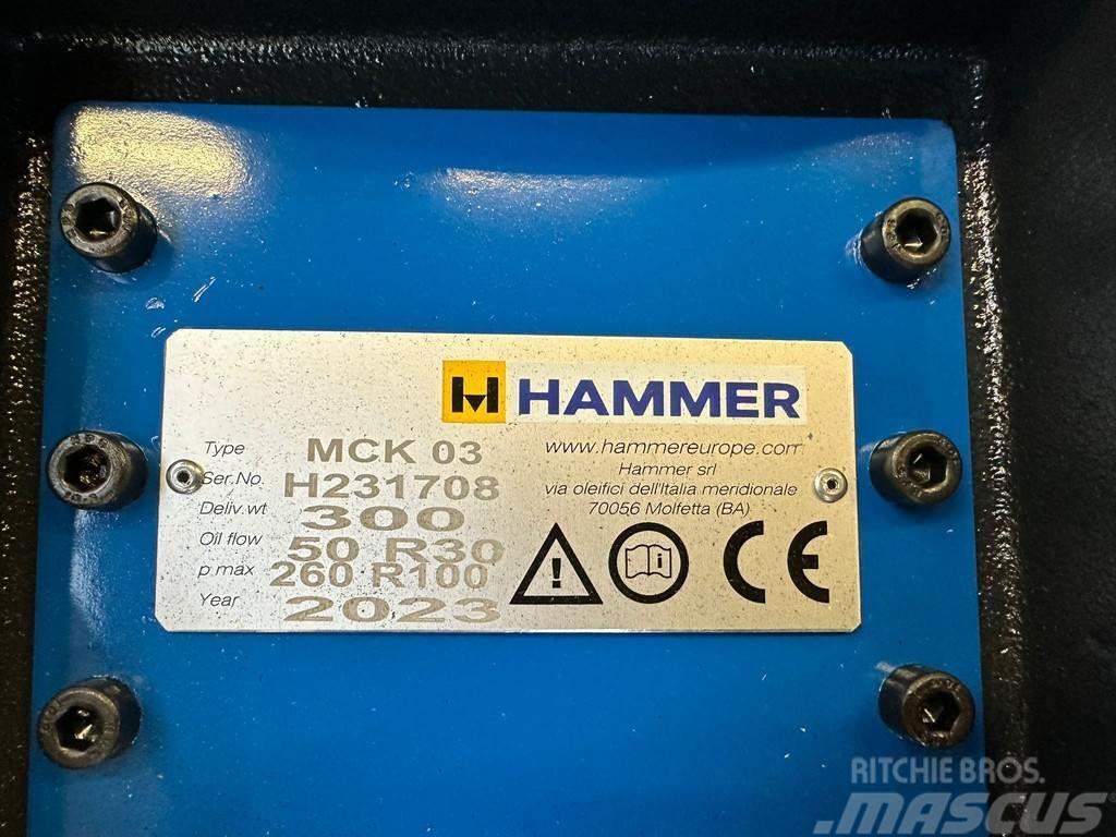Hammer MCK03 shear Asfaltskjærer
