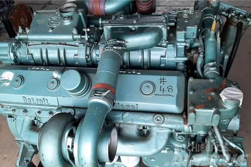 GM Detroit Diesel 12V71 Twin Turbo Engine Andre lastebiler