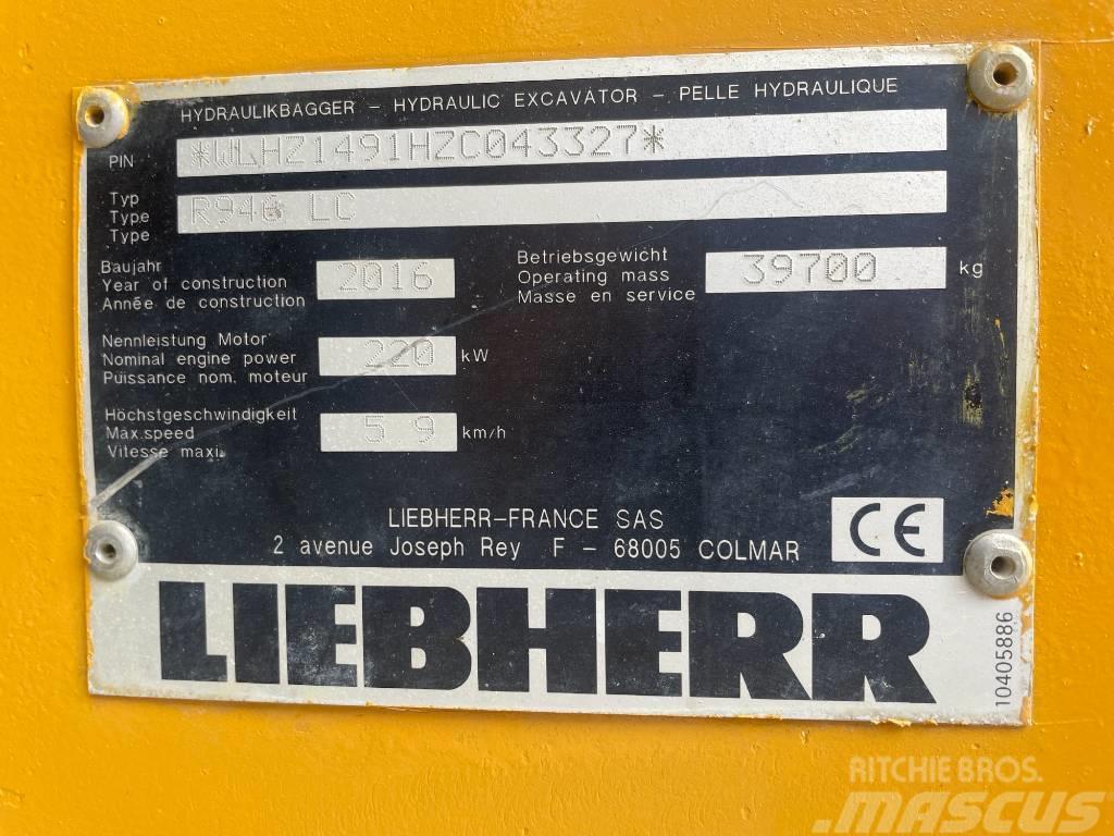 Liebherr R946 LC Beltegraver