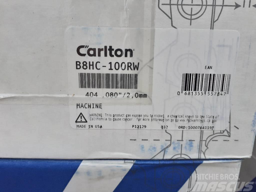 Carlton harvester chain Carlton B8, Oregon 18 HX, Oregon 1 Belter, kjettinger og understell