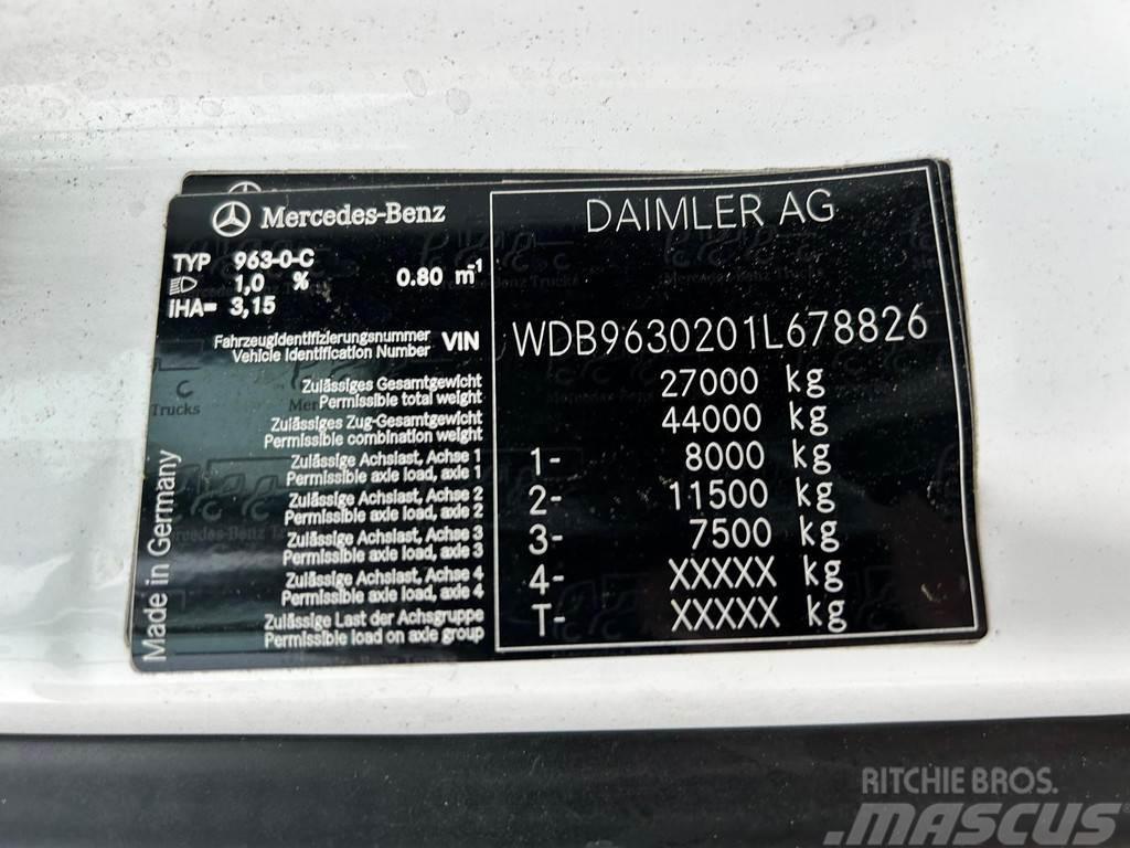 Mercedes-Benz Actros 2542 6x2 + SIDE OPENING + ADR Skapbiler