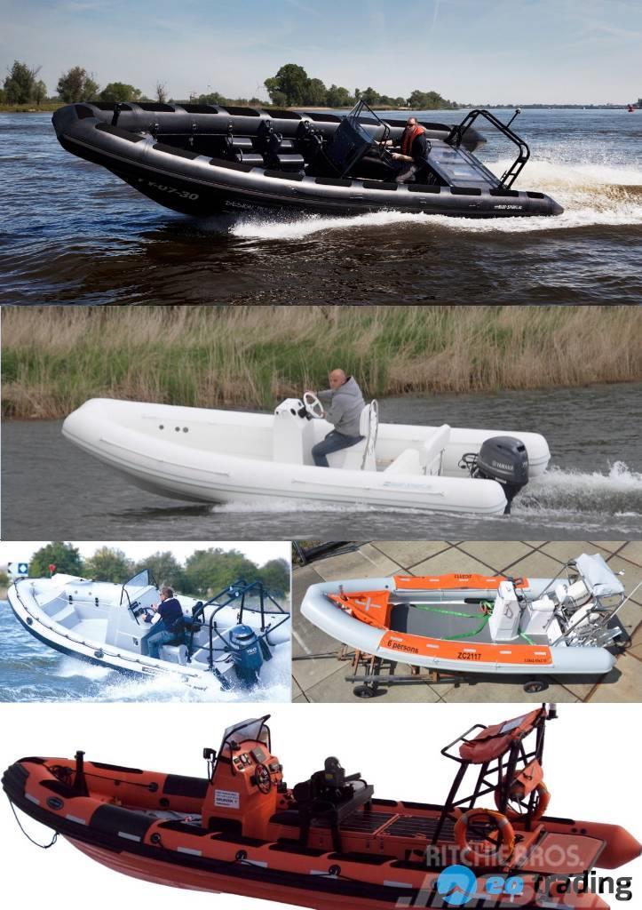  Workboats Multicat, Pilot, Rib, Landingcraft and M Arbeidsbåter, lektere og pontonger