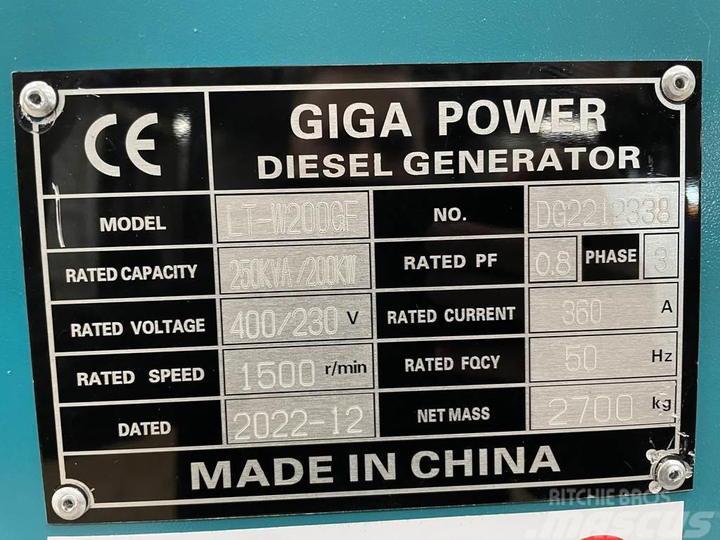  Giga power LT-W200GF 250KVA Silent set Andre Generatorer