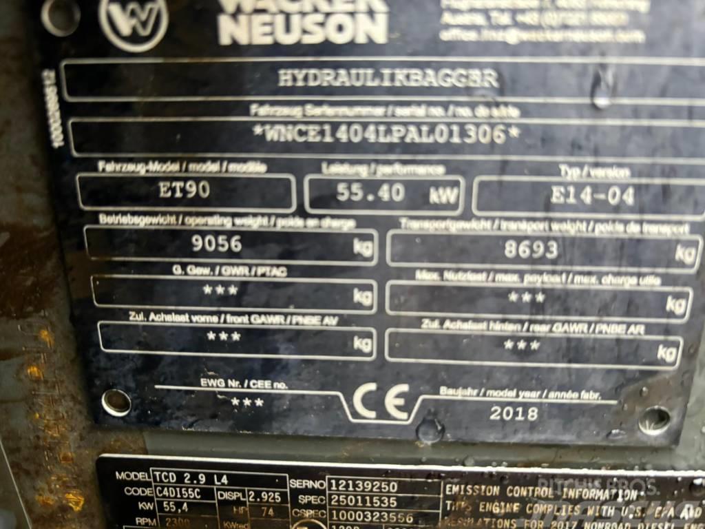 Neuson ET90 *Powertilt Midigravere 7 - 12t