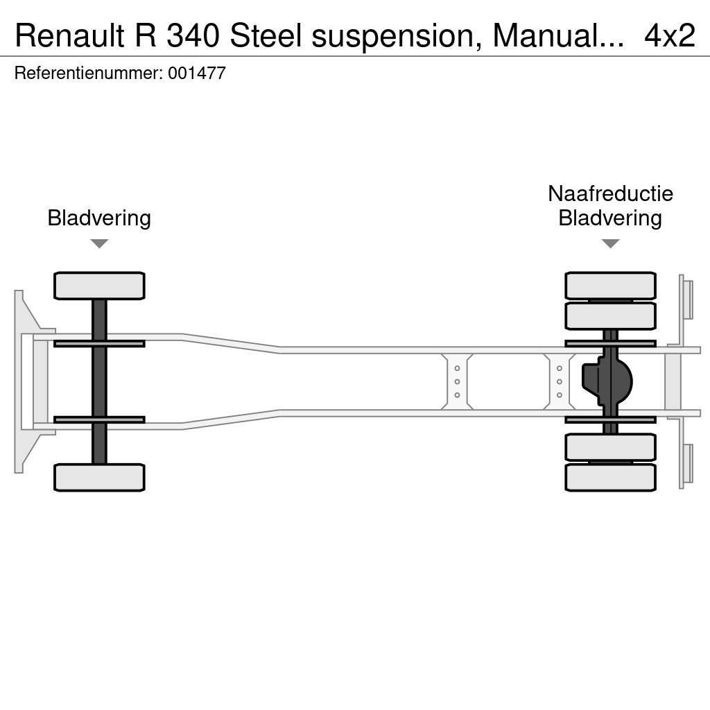 Renault R 340 Steel suspension, Manual, Telma Krokbil