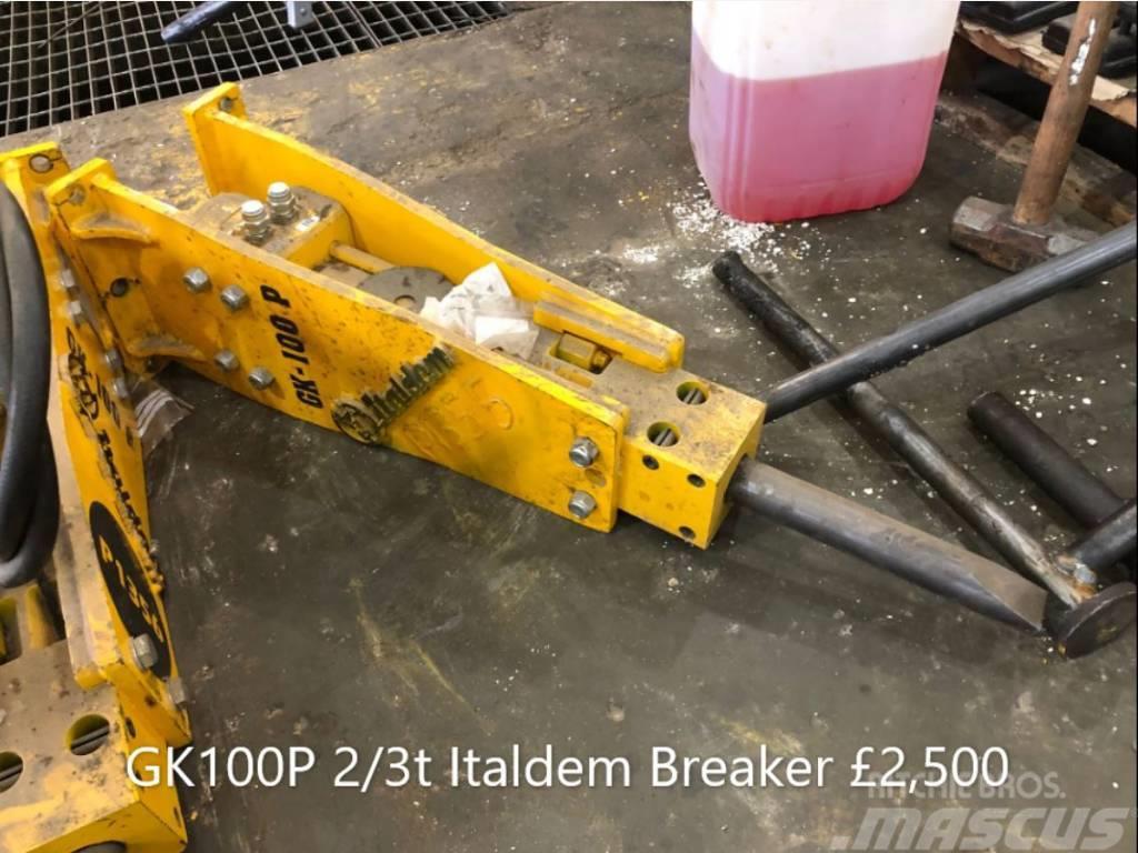 Italdem GK100P Hydrauliske hammere