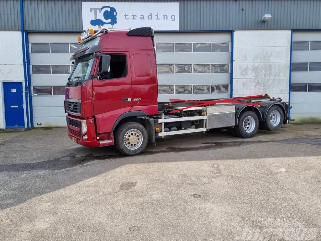 Volvo FH 16.520 6x2 Chassis Cabine. euro 5 Chassis