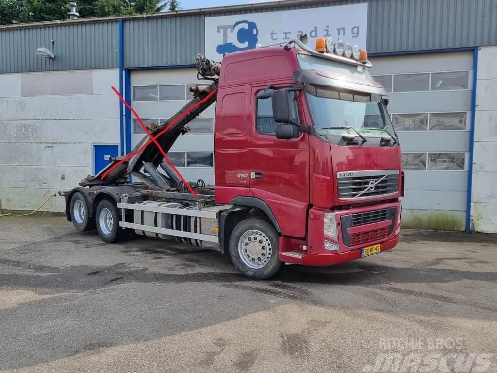 Volvo FH 16.520 6x2 Chassis Cabine. euro 5 Chassis