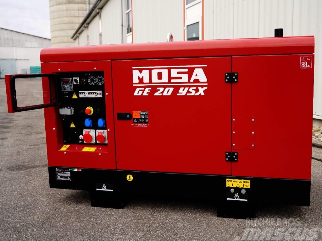 Mosa Stromerzeuger GE 20 YSX | 20 kVA (16 kW) / 400V Diesel Generatorer