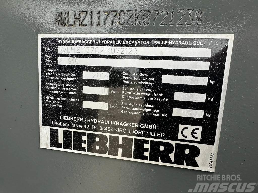 Liebherr A916 Litronic Hjulgravere
