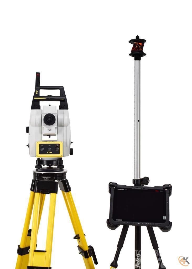 Leica NEW iCR70 Robotic Total Station w/ CC200 & iCON Andre komponenter
