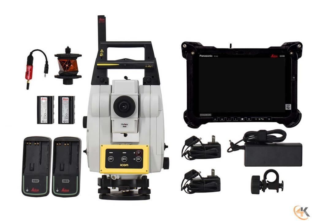 Leica NEW iCR70 Robotic Total Station w/ CC200 & iCON Andre komponenter