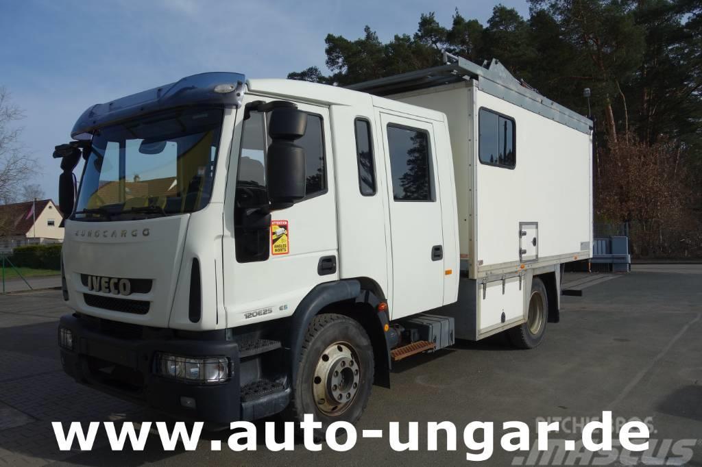 Iveco Eurocargo 120E225Doka Koffer mobile Werkstatt LBW Skapbiler