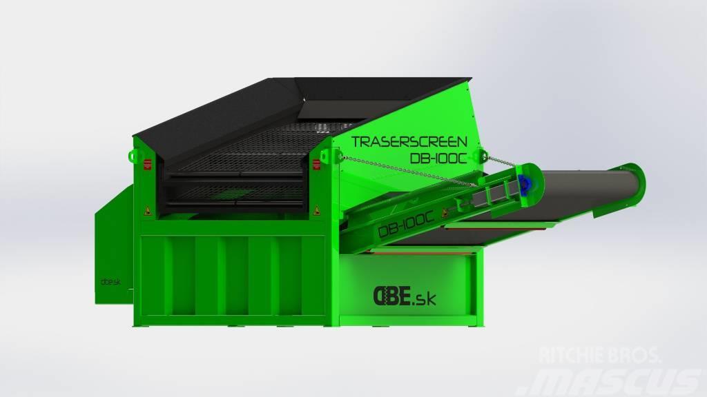 DB Engineering Traserscreen DB-100C Flachdecksiebanlage - 150 t/h Sikteverk
