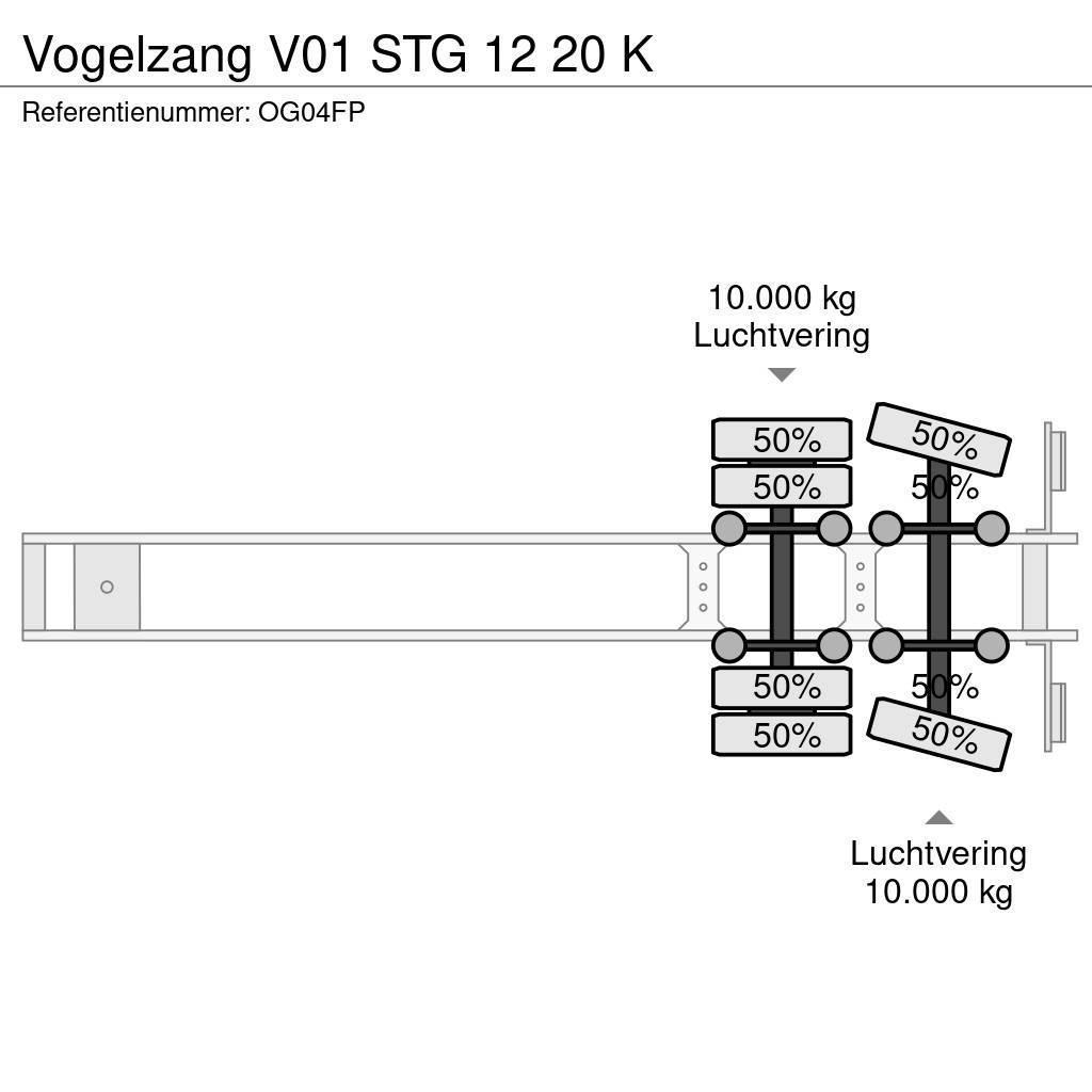Vogelzang V01 STG 12 20 K Lettisolert skaptrailer