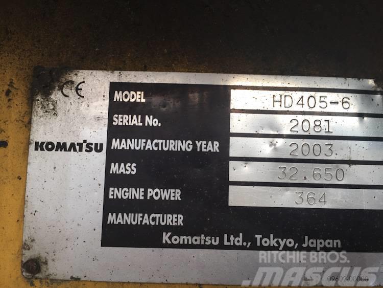 Komatsu HD405-6 Tipptrucker
