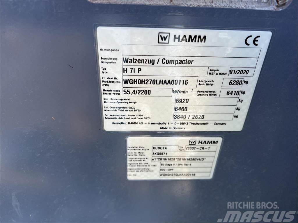 Hamm H7IP Avfallspresser