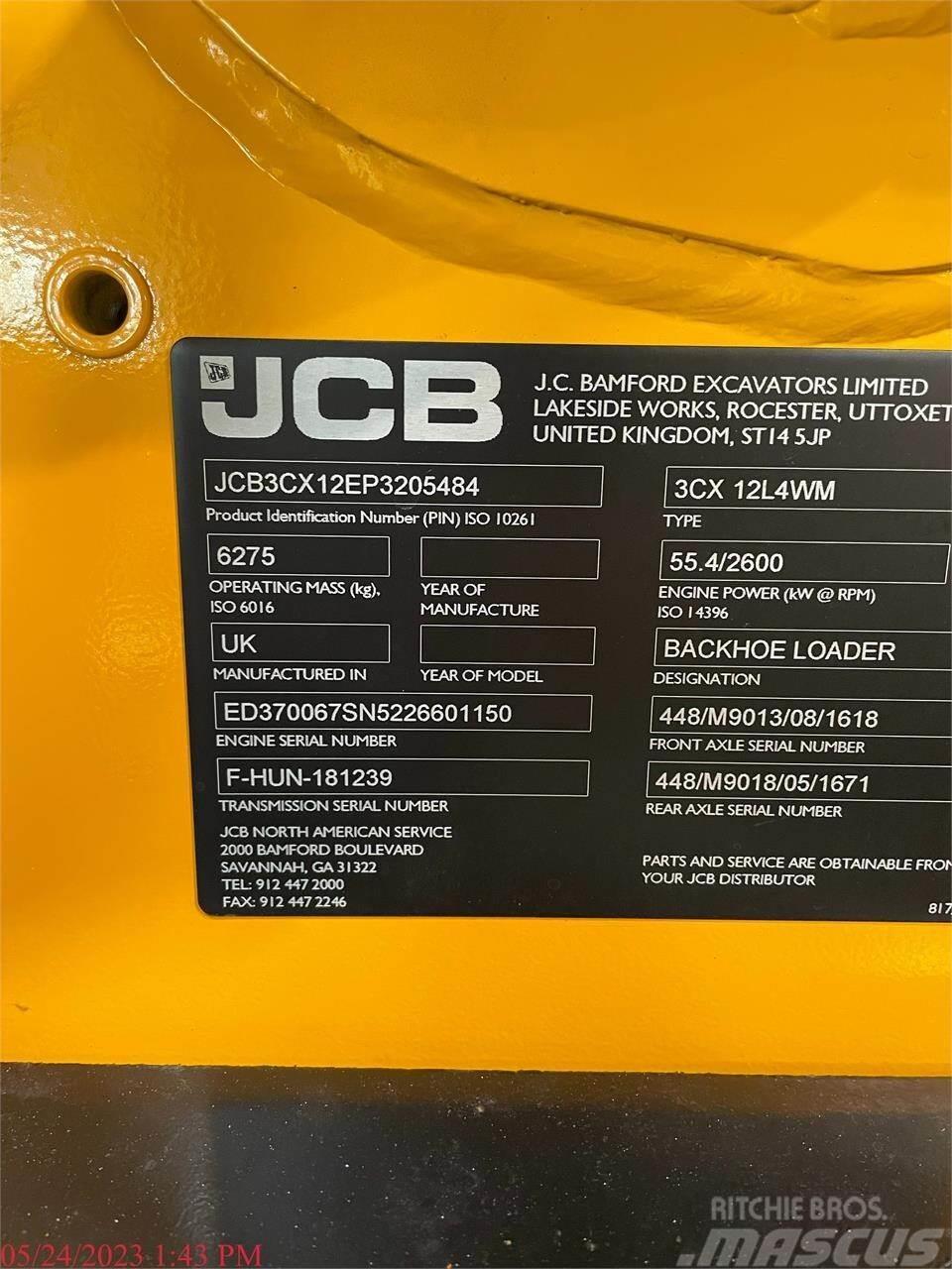 JCB 3CX COMPACT PLUS Traktorgravere