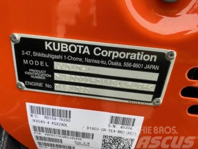 Kubota KX040-4 Minigravere <7t