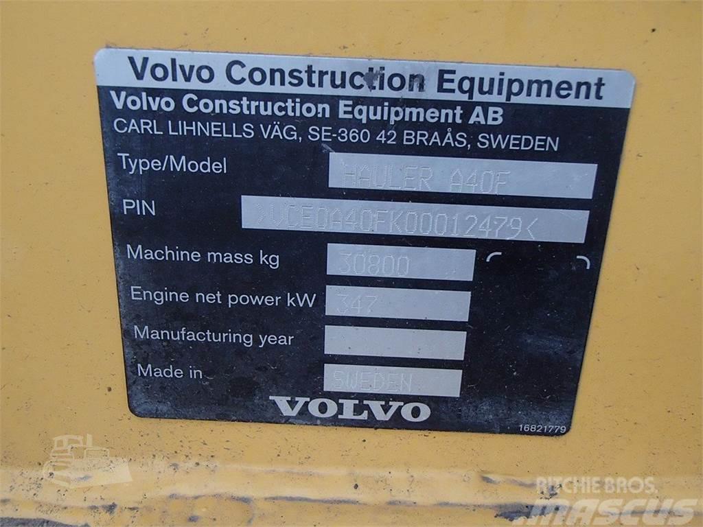 Volvo A40F Vanningsvogn for støvdemping