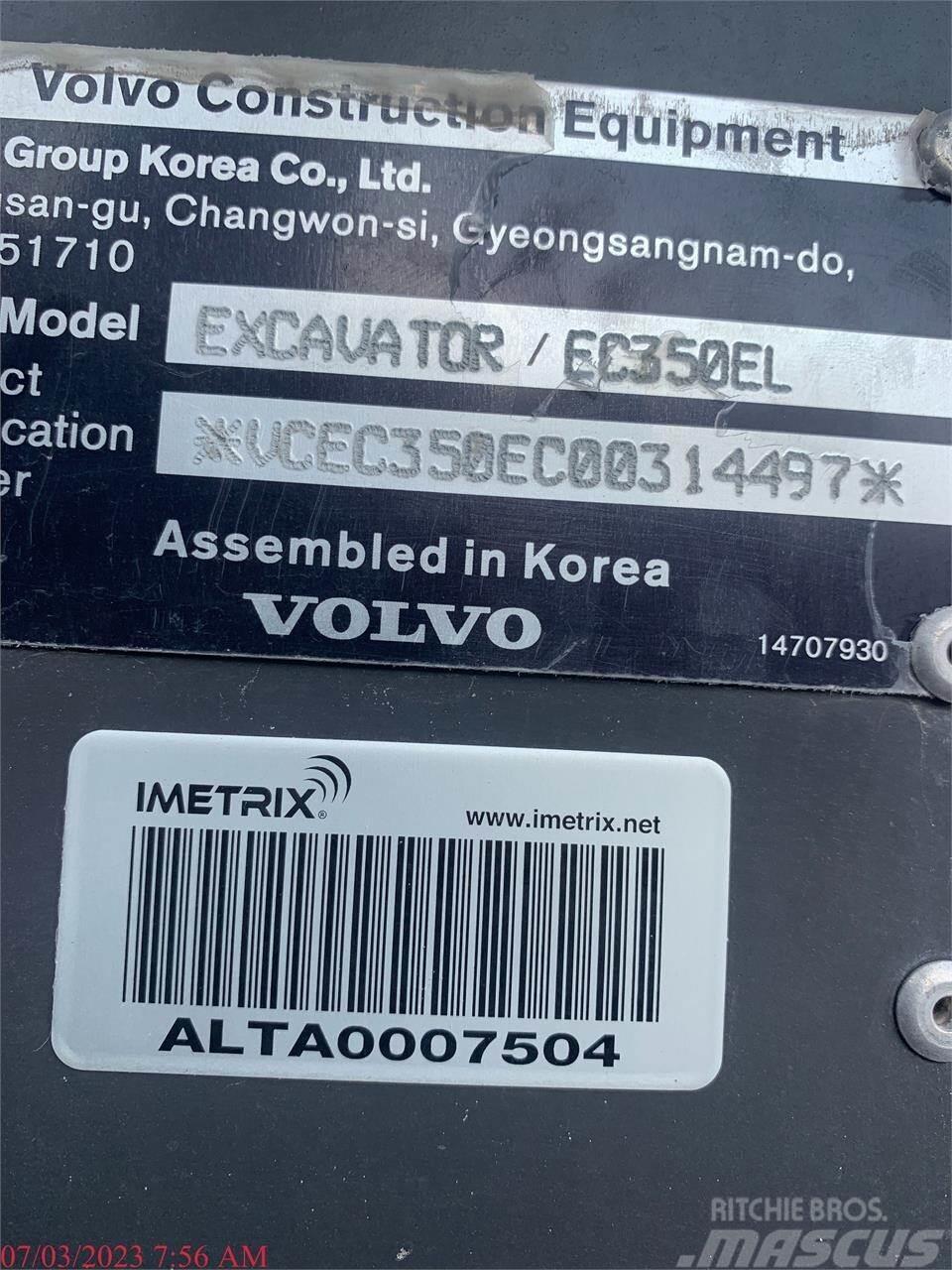 Volvo EC350EL Beltegraver