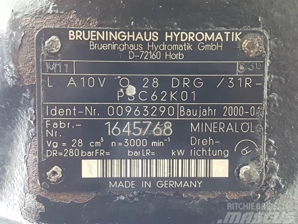 Brueninghaus Hydromatik AL A10VO28DRG/31R-PSC62K01-Load sensing pump Hydraulikk
