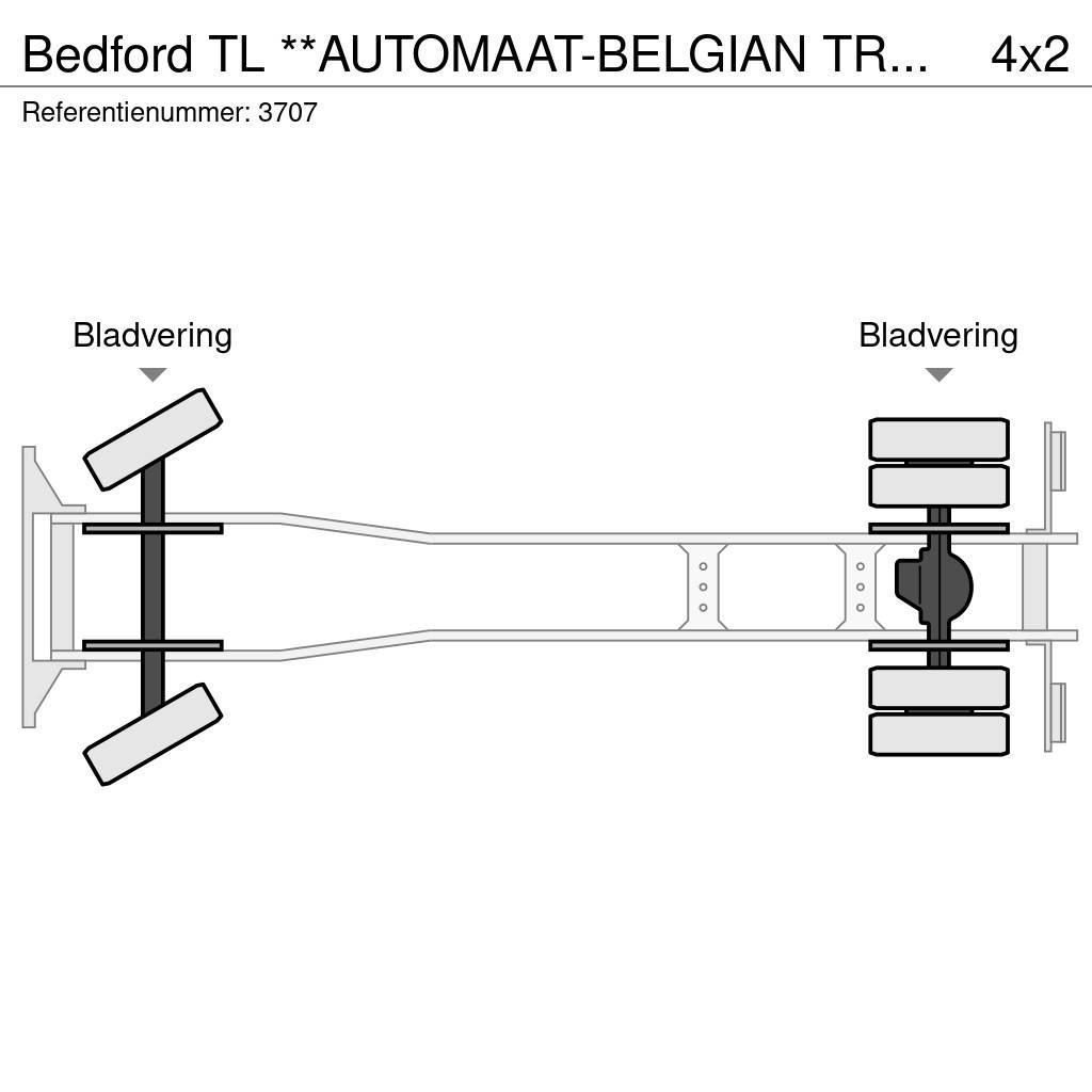Bedford TL **AUTOMAAT-BELGIAN TRUCK** Brannbil