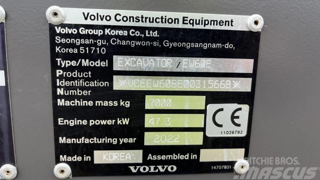 Volvo EW60E Hjulgravere
