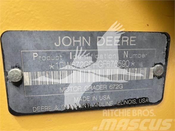 John Deere 672GP Veihøvler