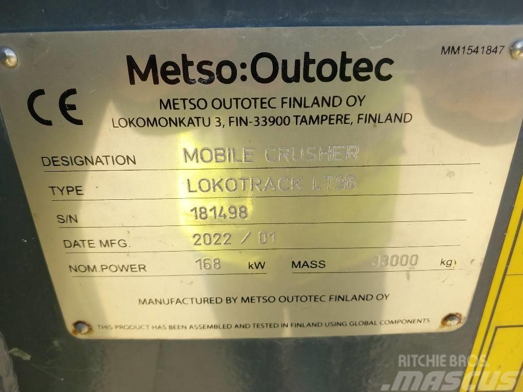 Metso Lokotrack LT 96 Mobile knuseverk