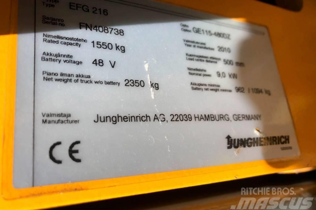 Jungheinrich EFG 216 Elektriske trucker