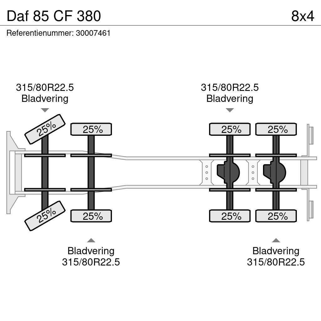 DAF 85 CF 380 Slamsugere