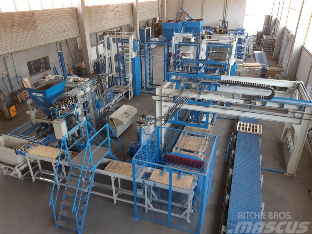Metalika Concrete Block Manufacturing Plant (Line) Sementstein maskiner