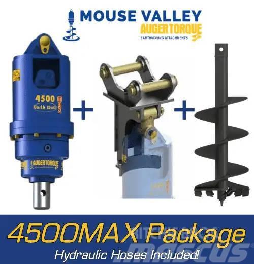 Auger Torque 4500MAX Auger Package (3-5t Excavators) Andre komponenter