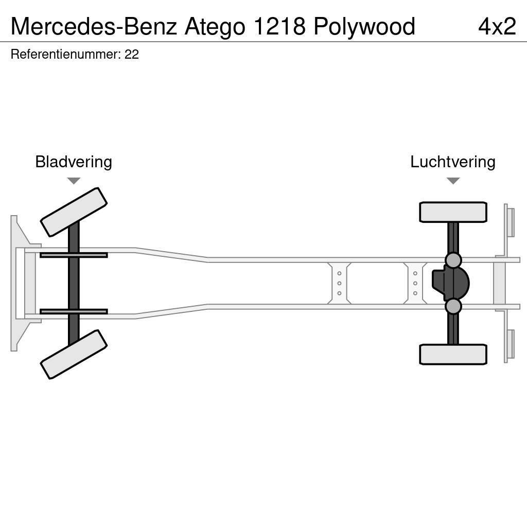 Mercedes-Benz Atego 1218 Polywood Skapbiler
