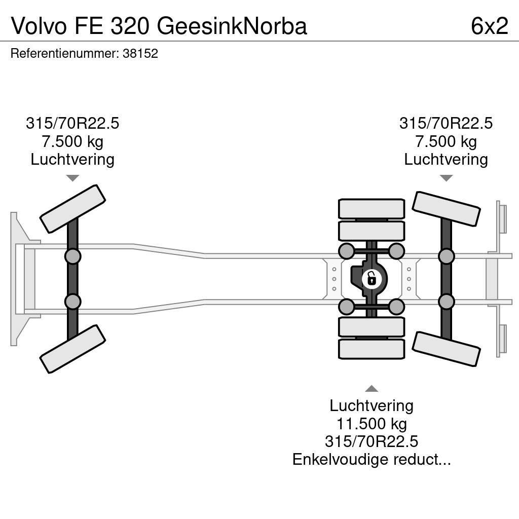 Volvo FE 320 GeesinkNorba Renovasjonsbil