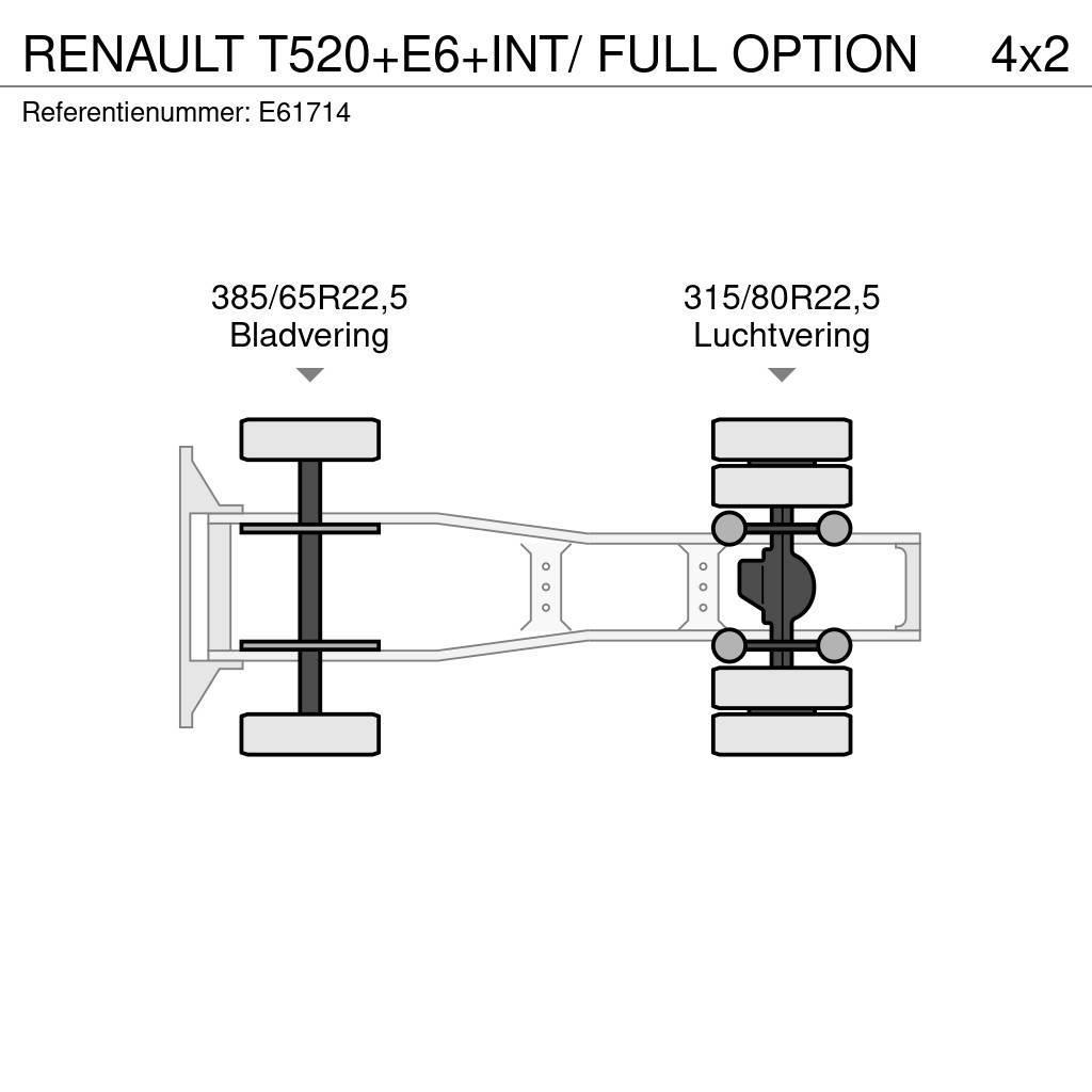 Renault T520+E6+INT/ FULL OPTION Trekkvogner