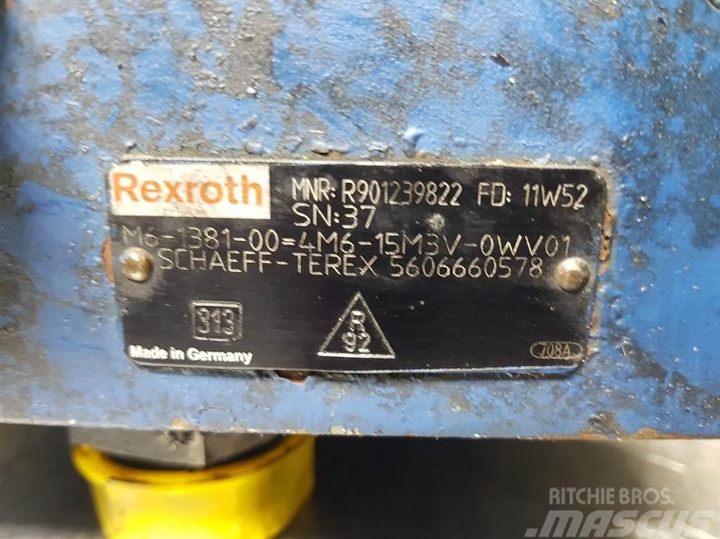 Terex TL260-Rexroth M6-1381-00=4M6-R901239822-Valve Hydraulikk