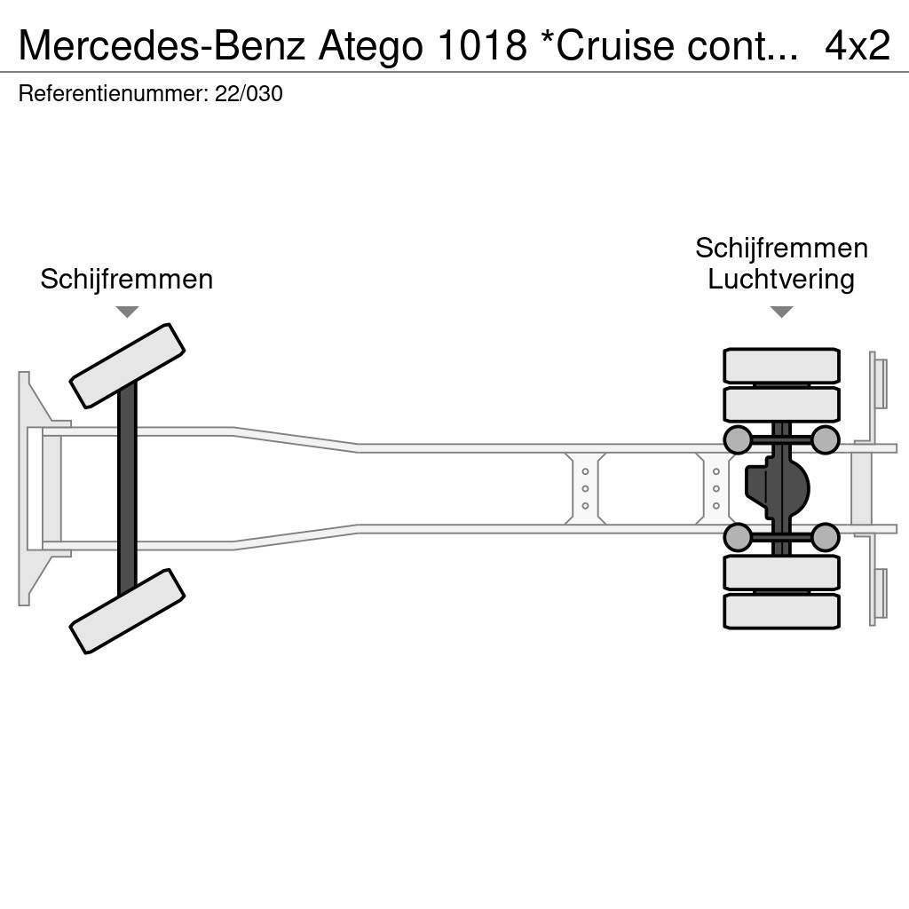 Mercedes-Benz Atego 1018 *Cruise control*Airco*Achteruitrijcamer Dyretransport
