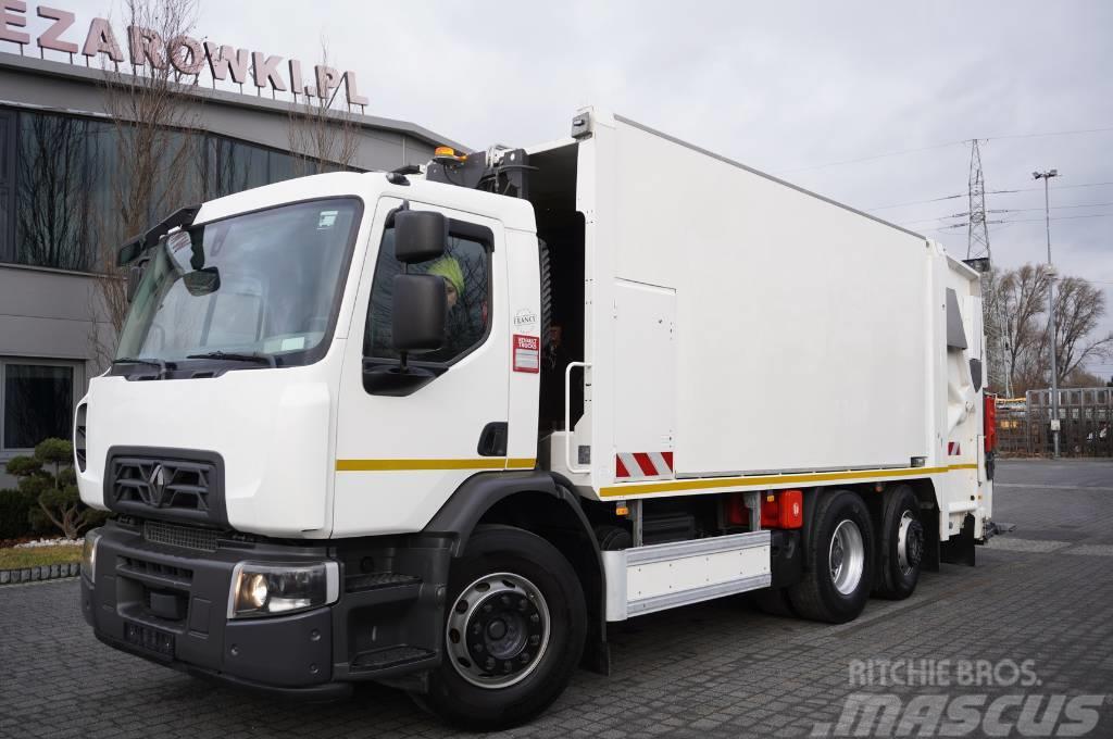 Renault D26 6×2 E6 / SEMAT / 2018 garbage truck Renovasjonsbil